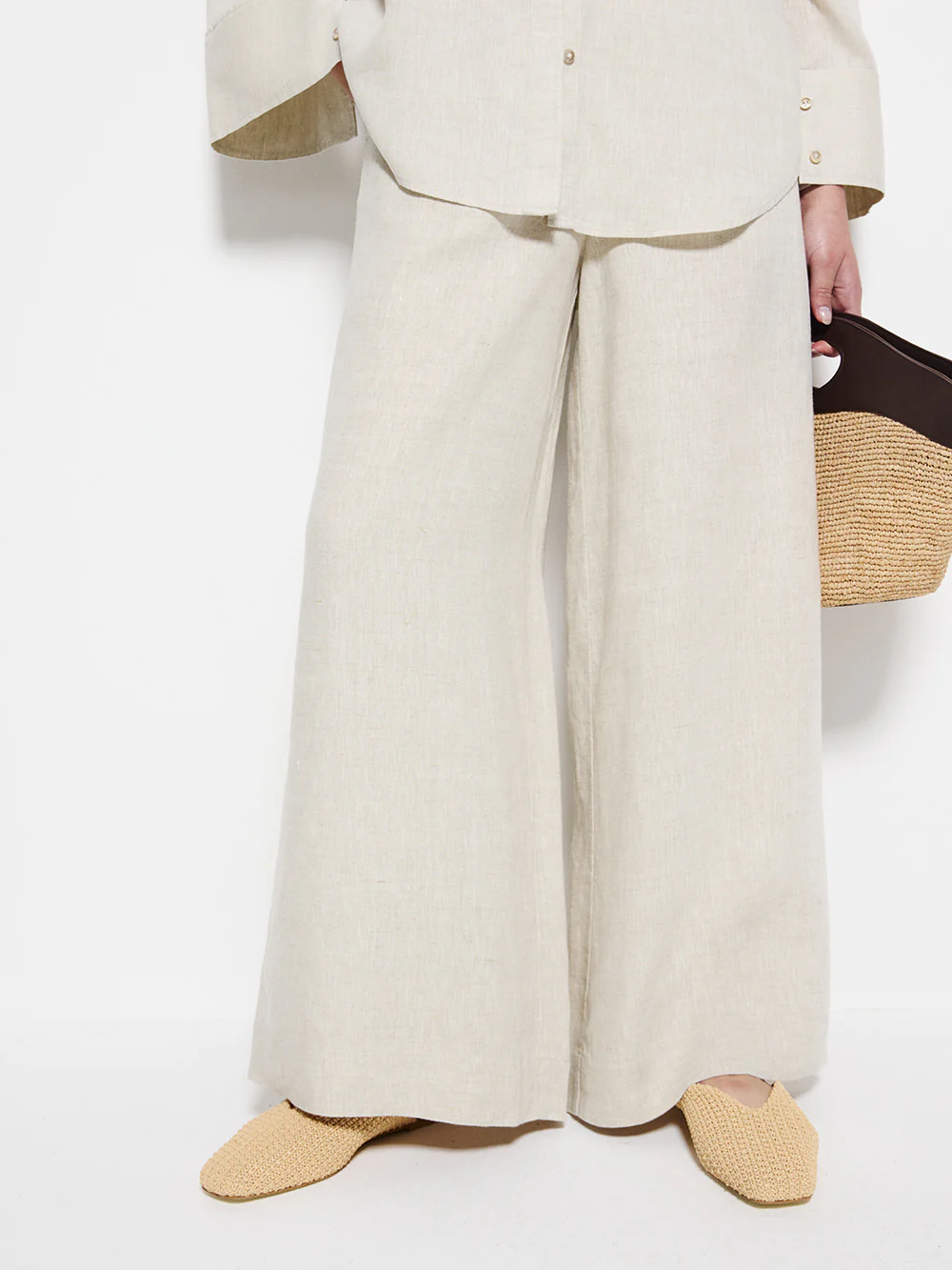 Amara Raffia Slide - Image 5