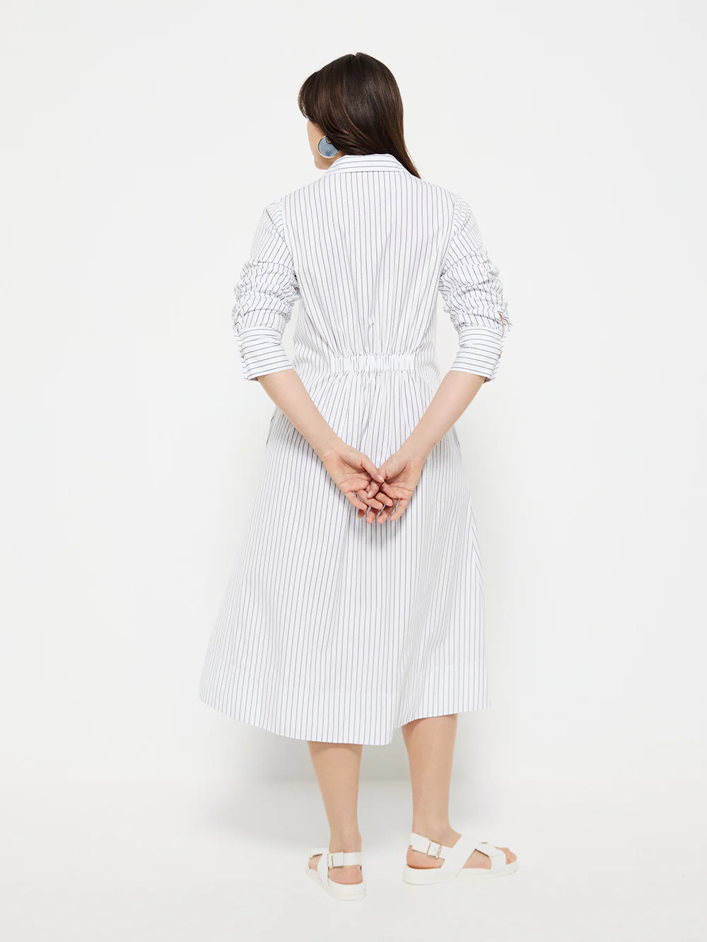Andy Stripe Dress - Image 3