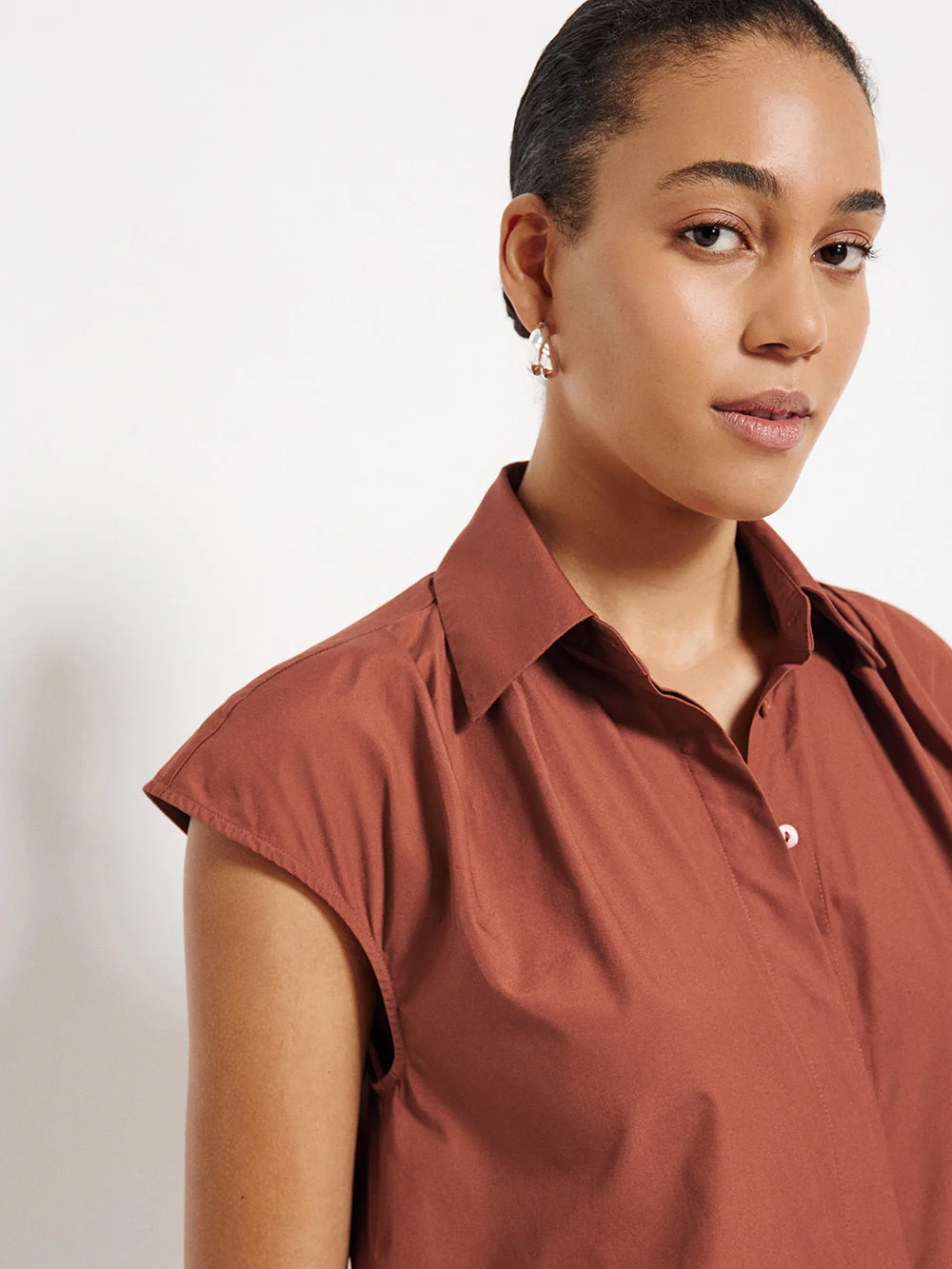 Cap Sleeve Shirt - Image 2