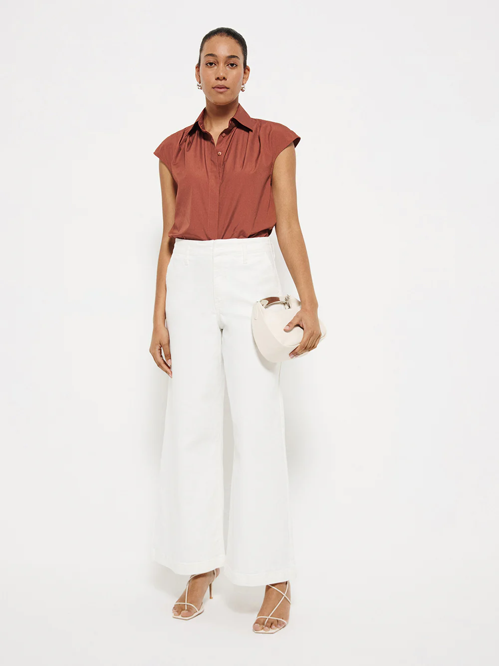 Cap Sleeve Shirt - Image 4