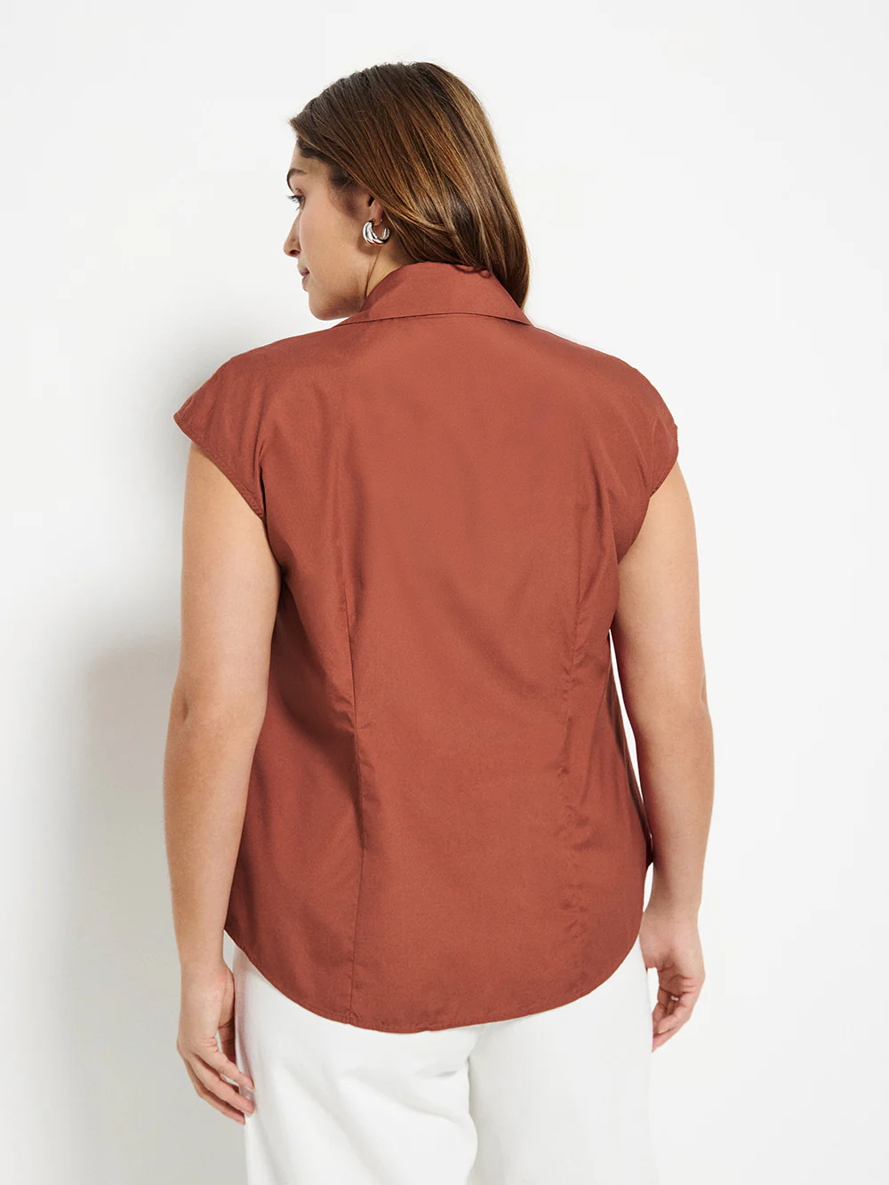Cap Sleeve Shirt - Image 7