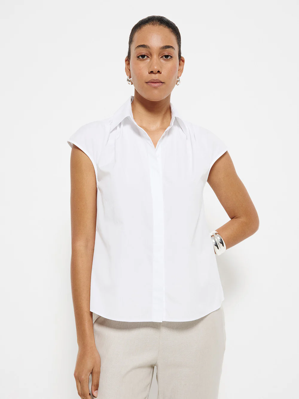 Cap Sleeve Shirt