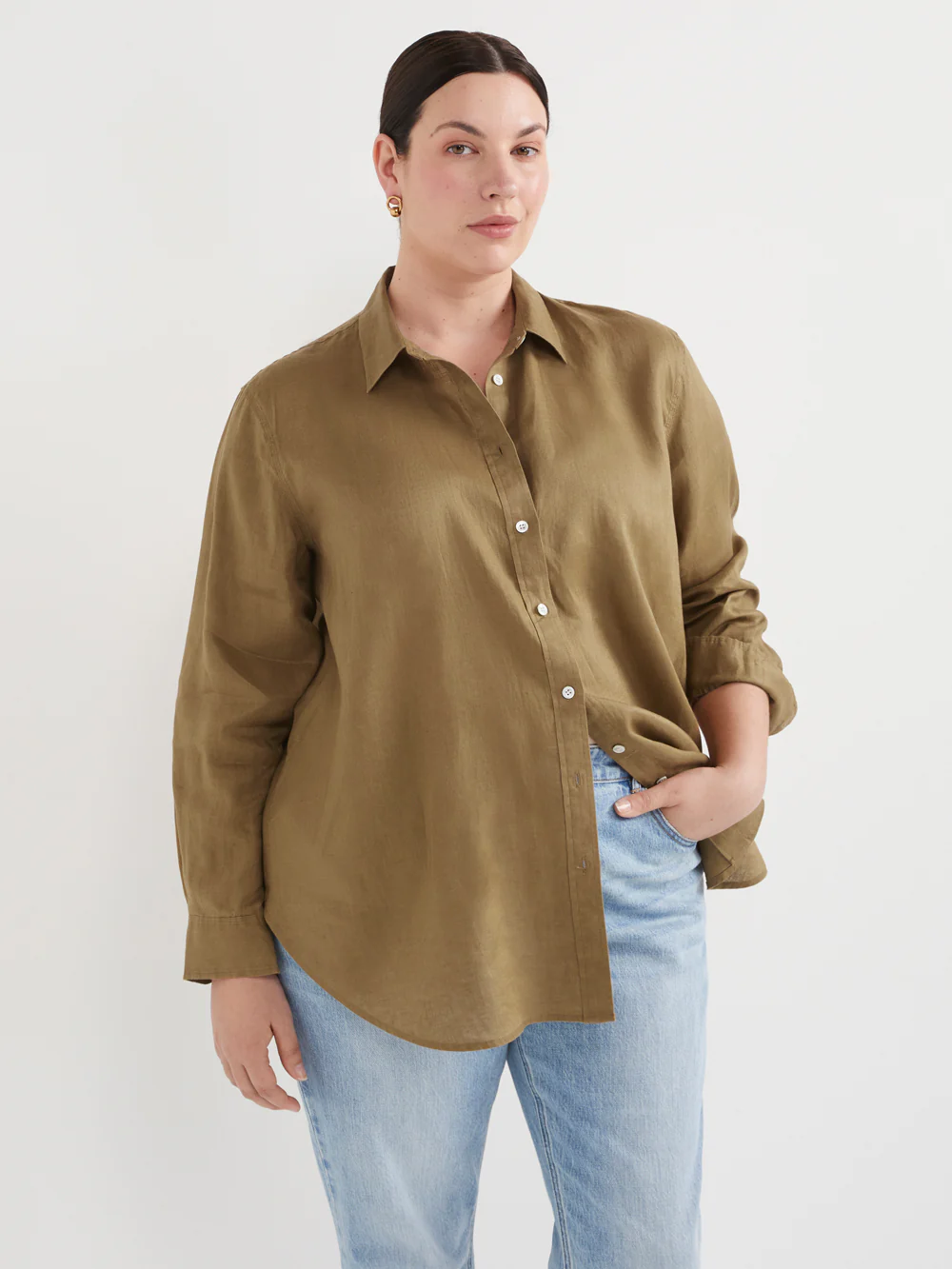 Common Standard Linen Shirt - Image 6