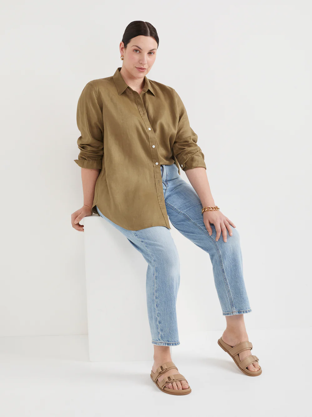 Common Standard Linen Shirt - Image 7