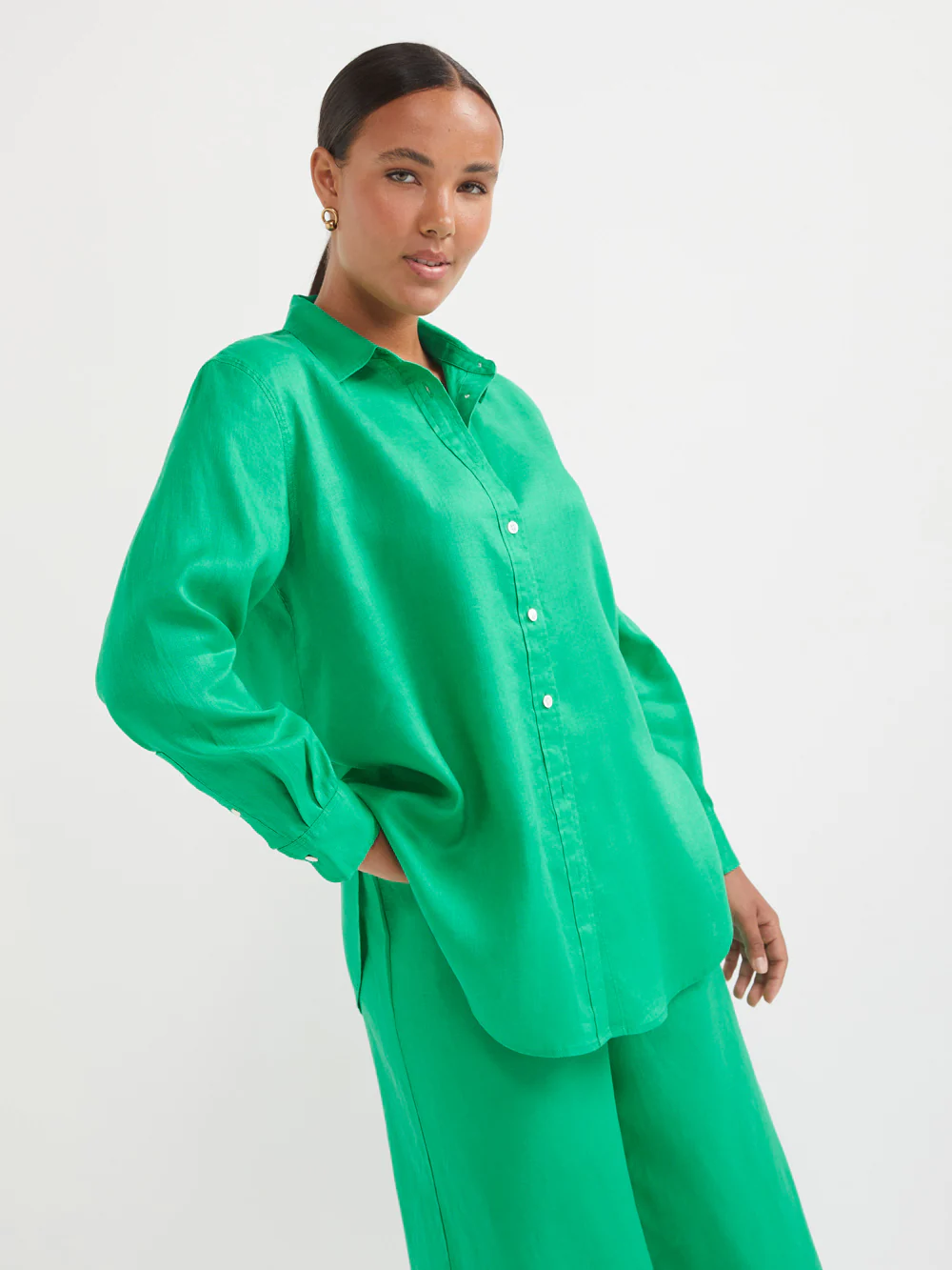 Common Standard Linen Shirt