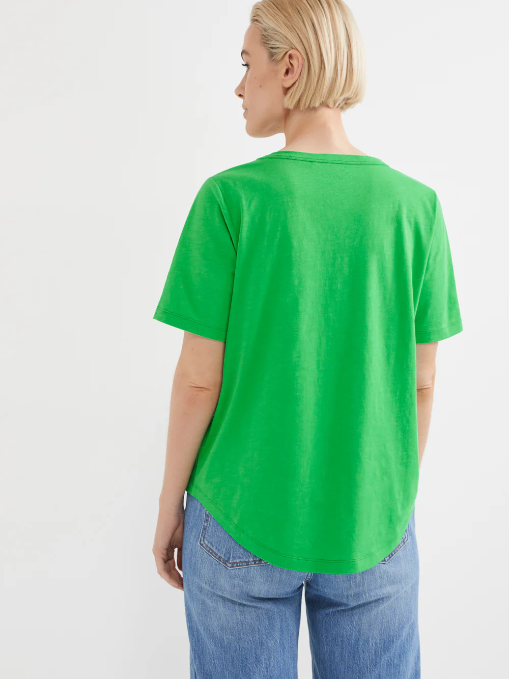 Common Standard Organic Cotton V-Neck Tee - Image 3