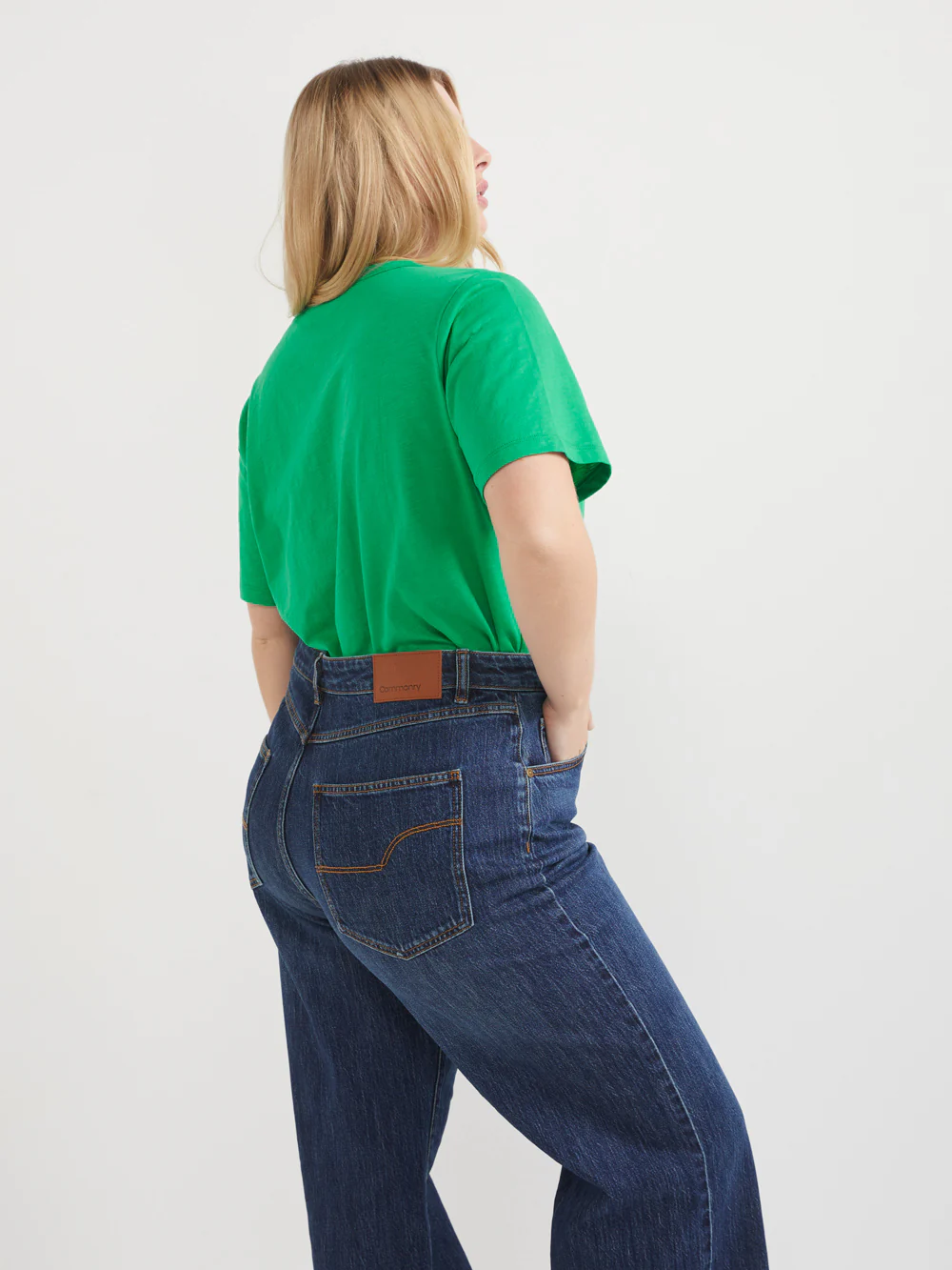 Common Standard Organic Cotton V-Neck Tee - Image 7