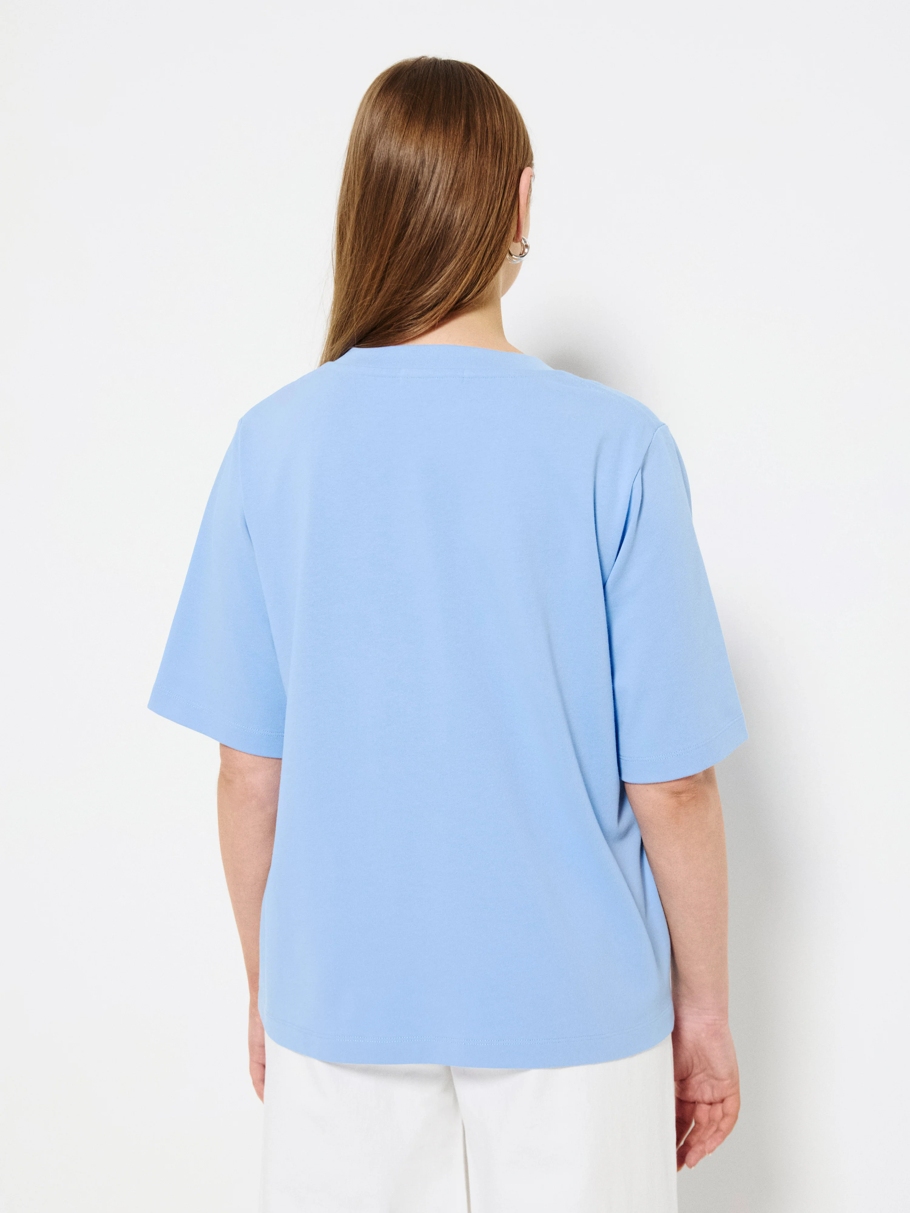 Cotton V-Neck T-Shirt - Image 3