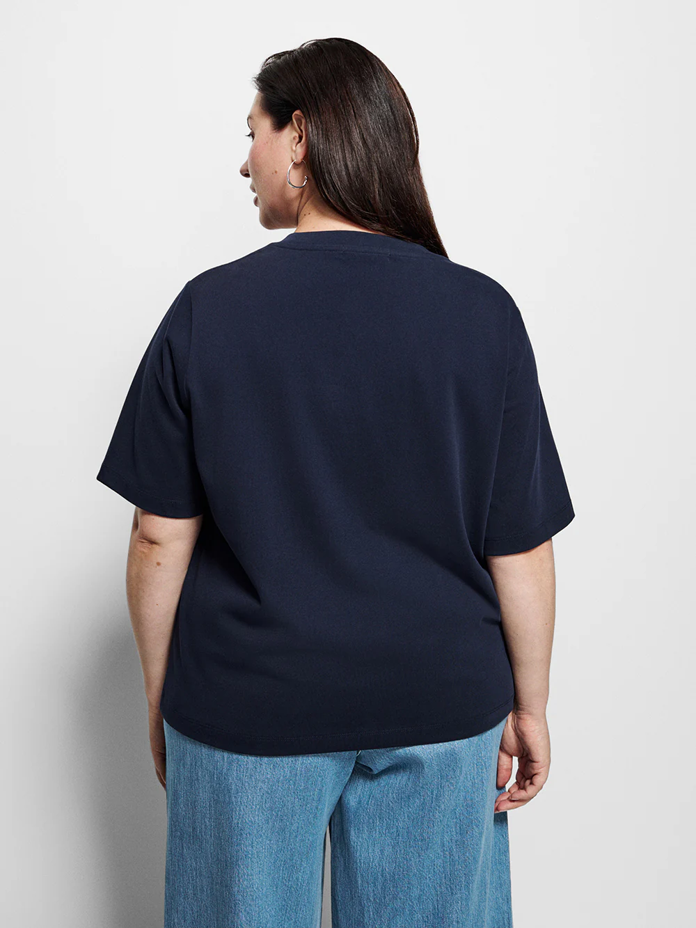Cotton V-Neck T-Shirt - Image 9