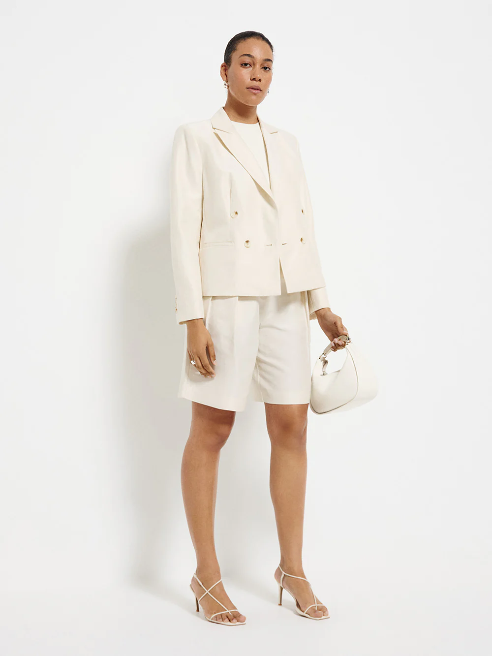 Cropped Blazer - Image 5