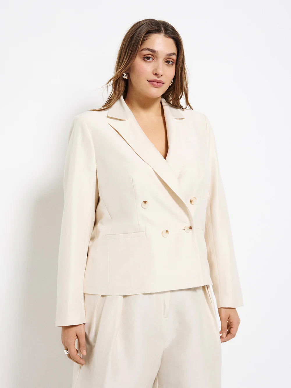 Cropped Blazer - Image 6