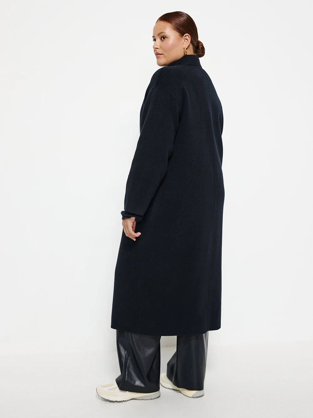 Double Breasted Wool Coat - Image 8