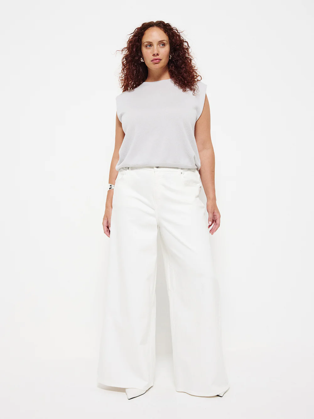 Elasticated Wide Leg Jean - Image 14