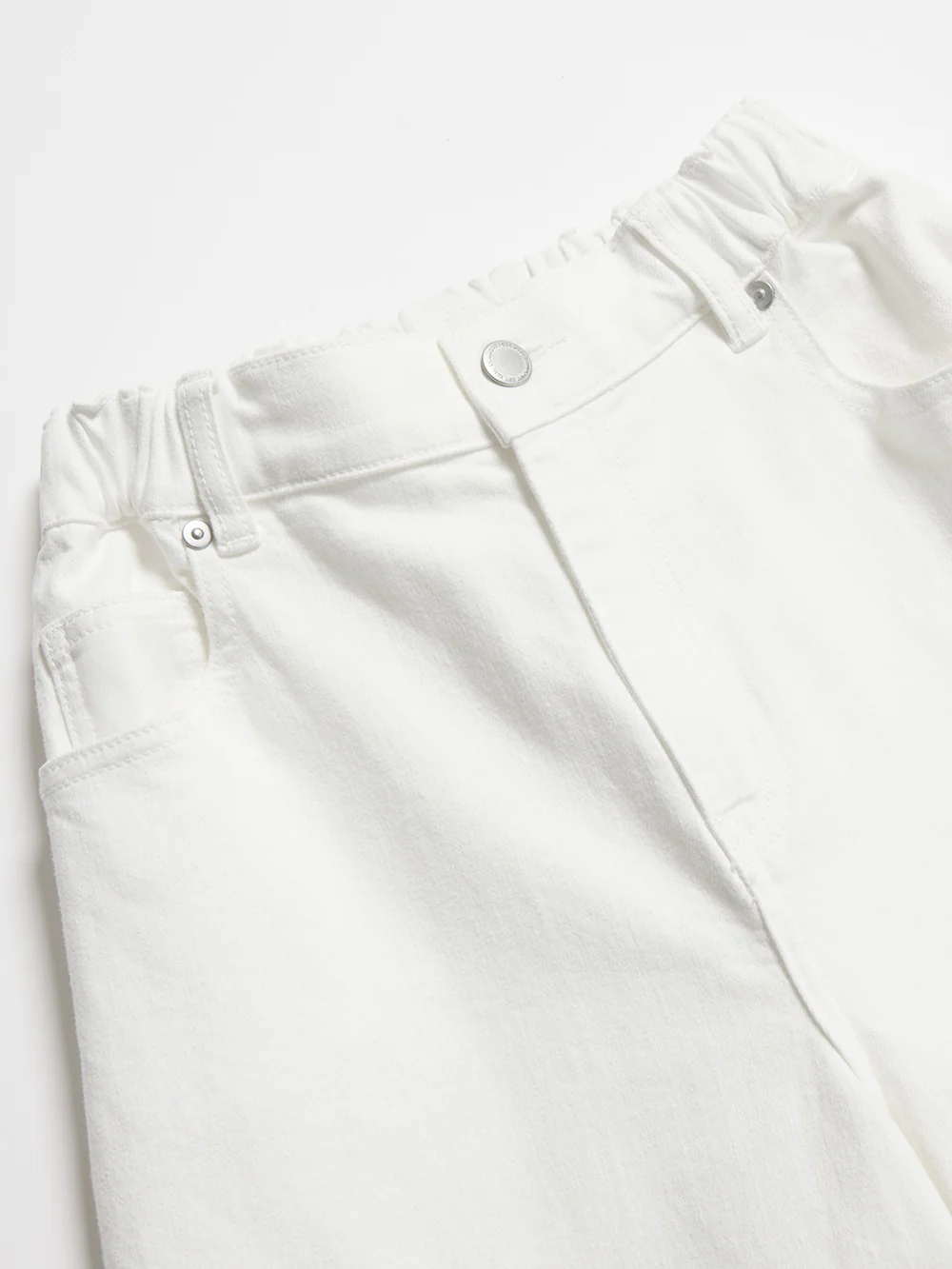 Elasticated Wide Leg Jean - Image 5