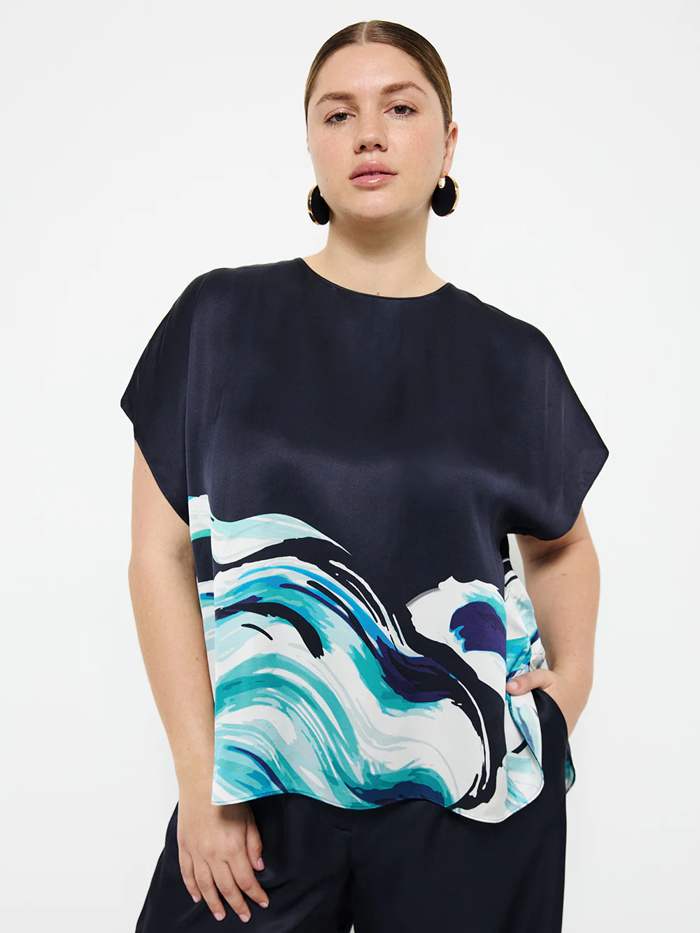 Ellise Print Top - Image 5