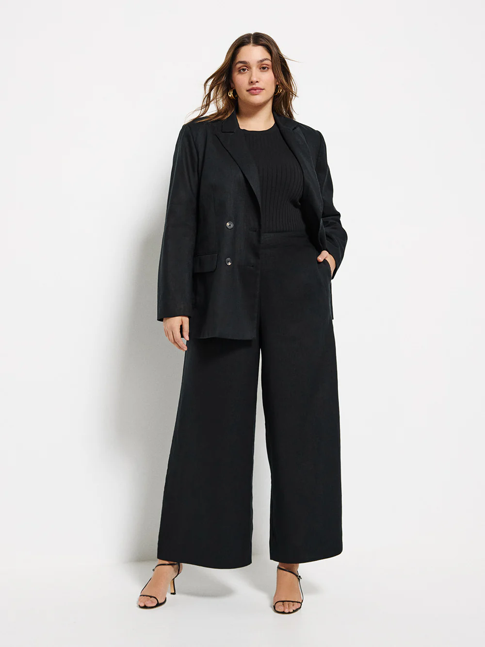 Flat Front Linen Pant - Image 5