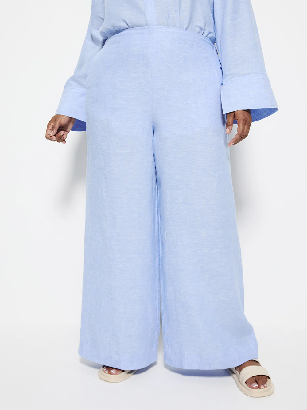 Flat Front Linen Pant - Image 14