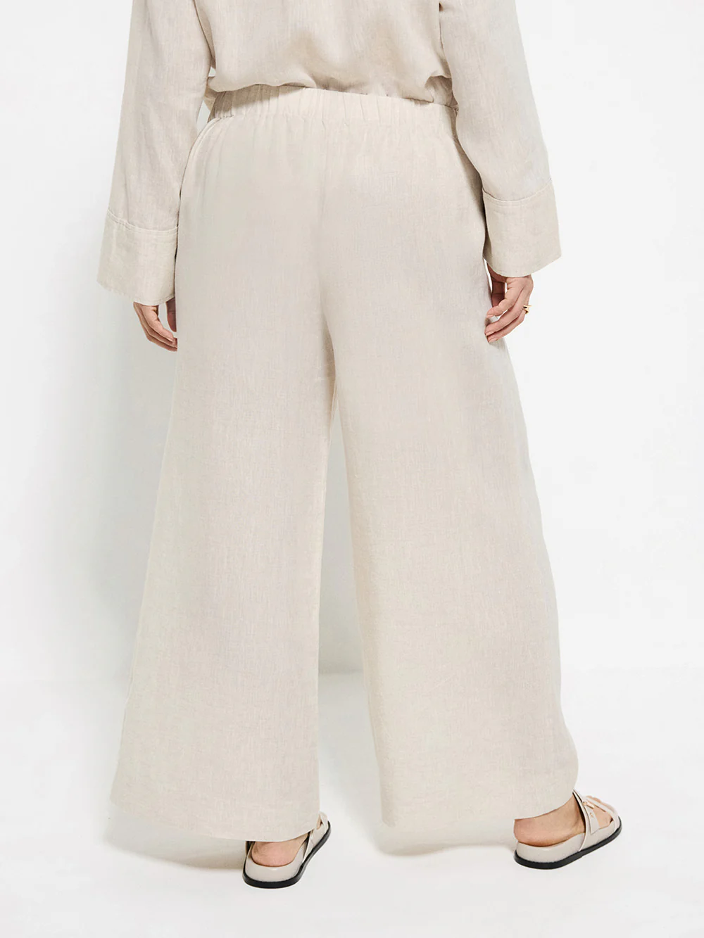 Flat Front Linen Pant - Image 9