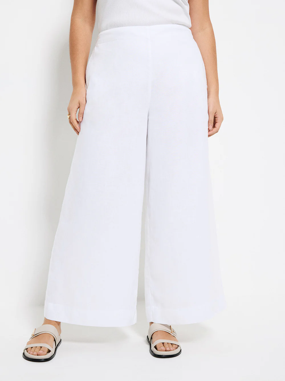 Flat Front Linen Pant - Image 6