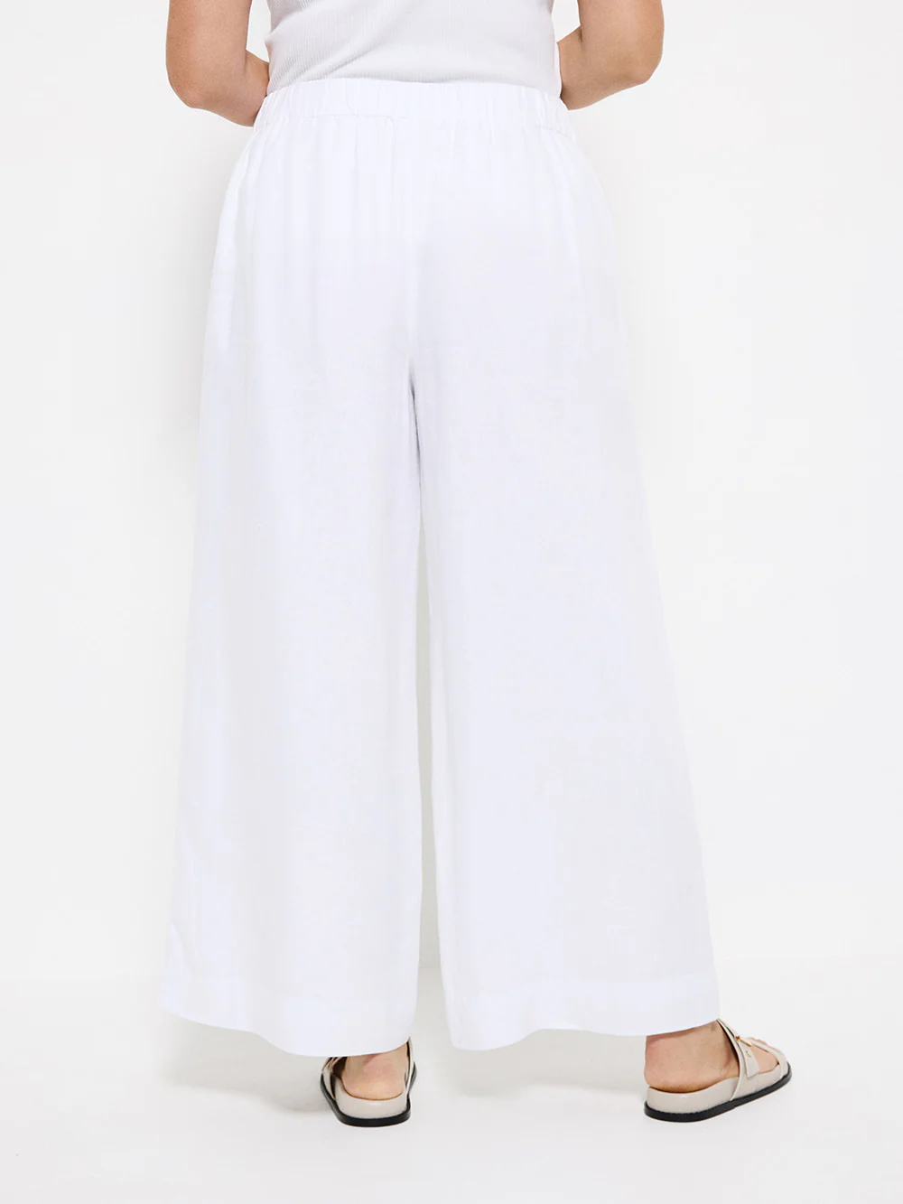 Flat Front Linen Pant - Image 8