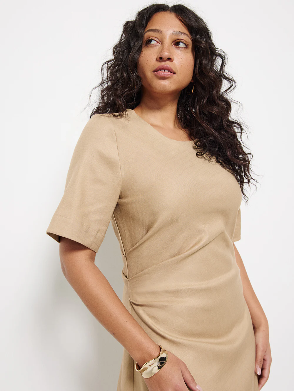 Gather Waist Dress - Image 2