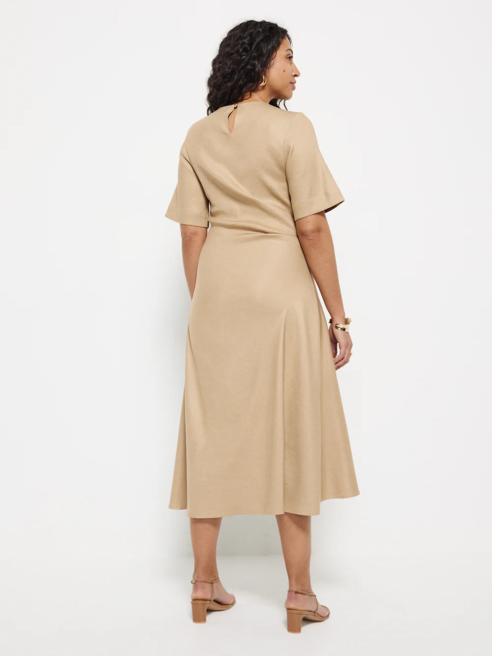 Gather Waist Dress - Image 3