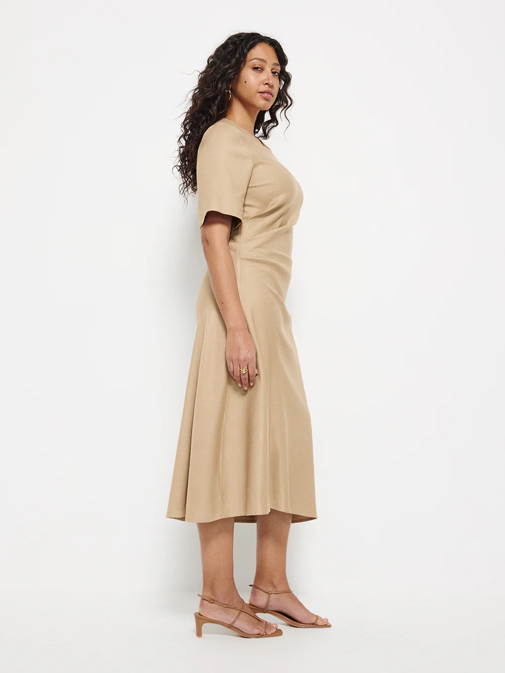 Gather Waist Dress - Image 4
