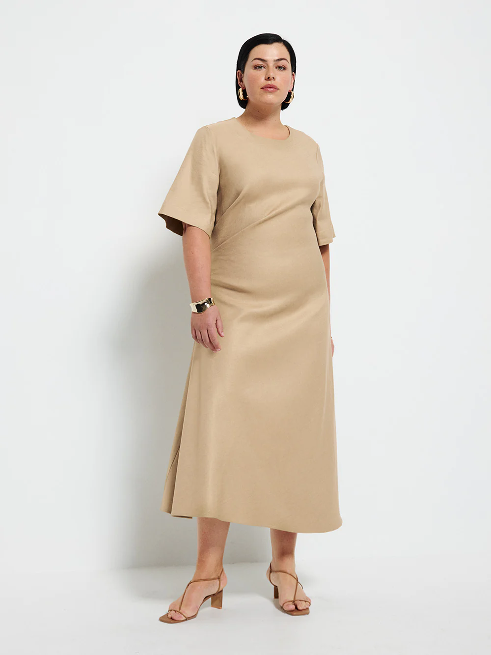 Gather Waist Dress - Image 8