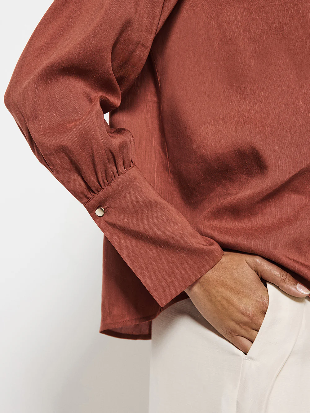 Gathered Blouse - Image 2