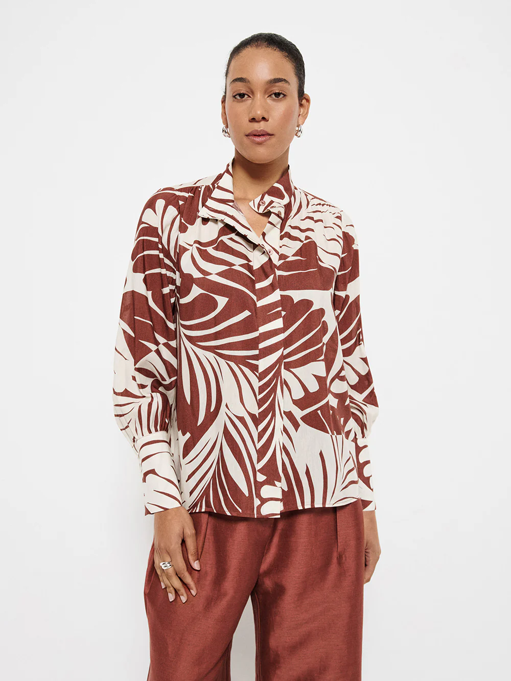 Gathered Blouse