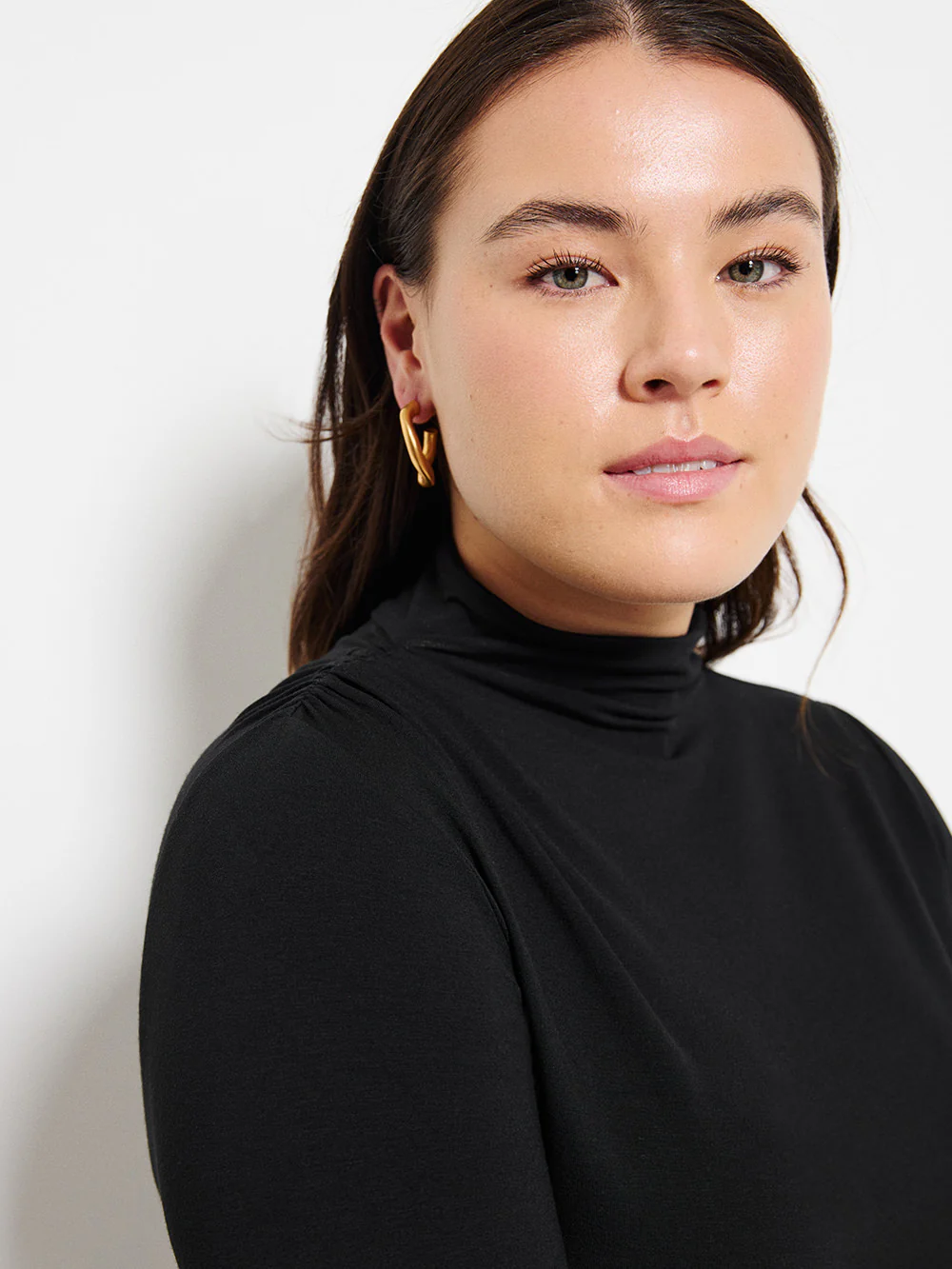 Gathered Shoulder Top - Image 2