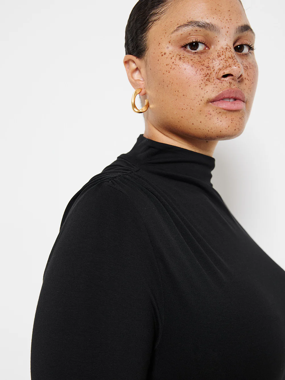Gathered Shoulder Top - Image 6