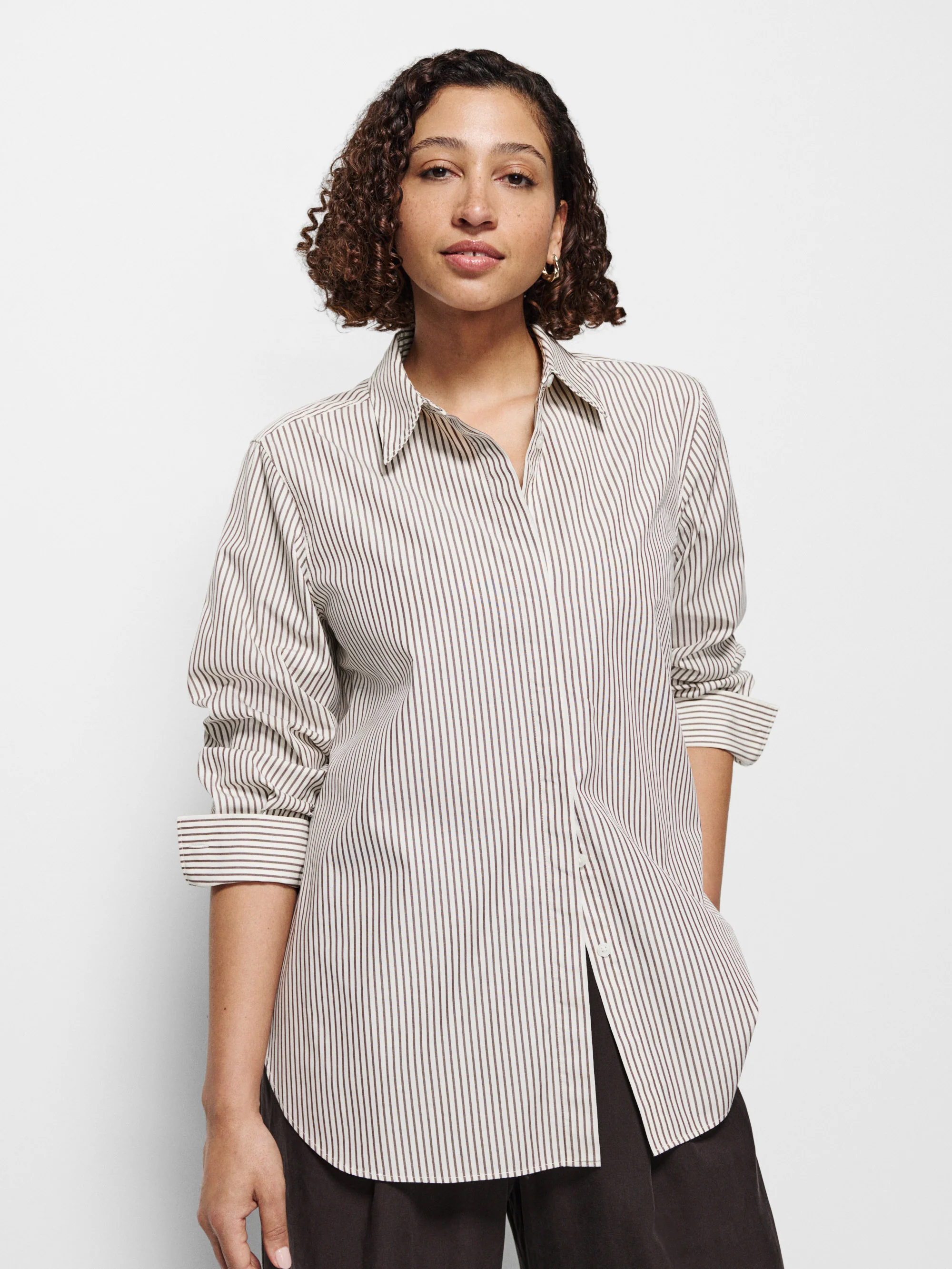 Good Earth Cotton Demi Shirt - Image 2
