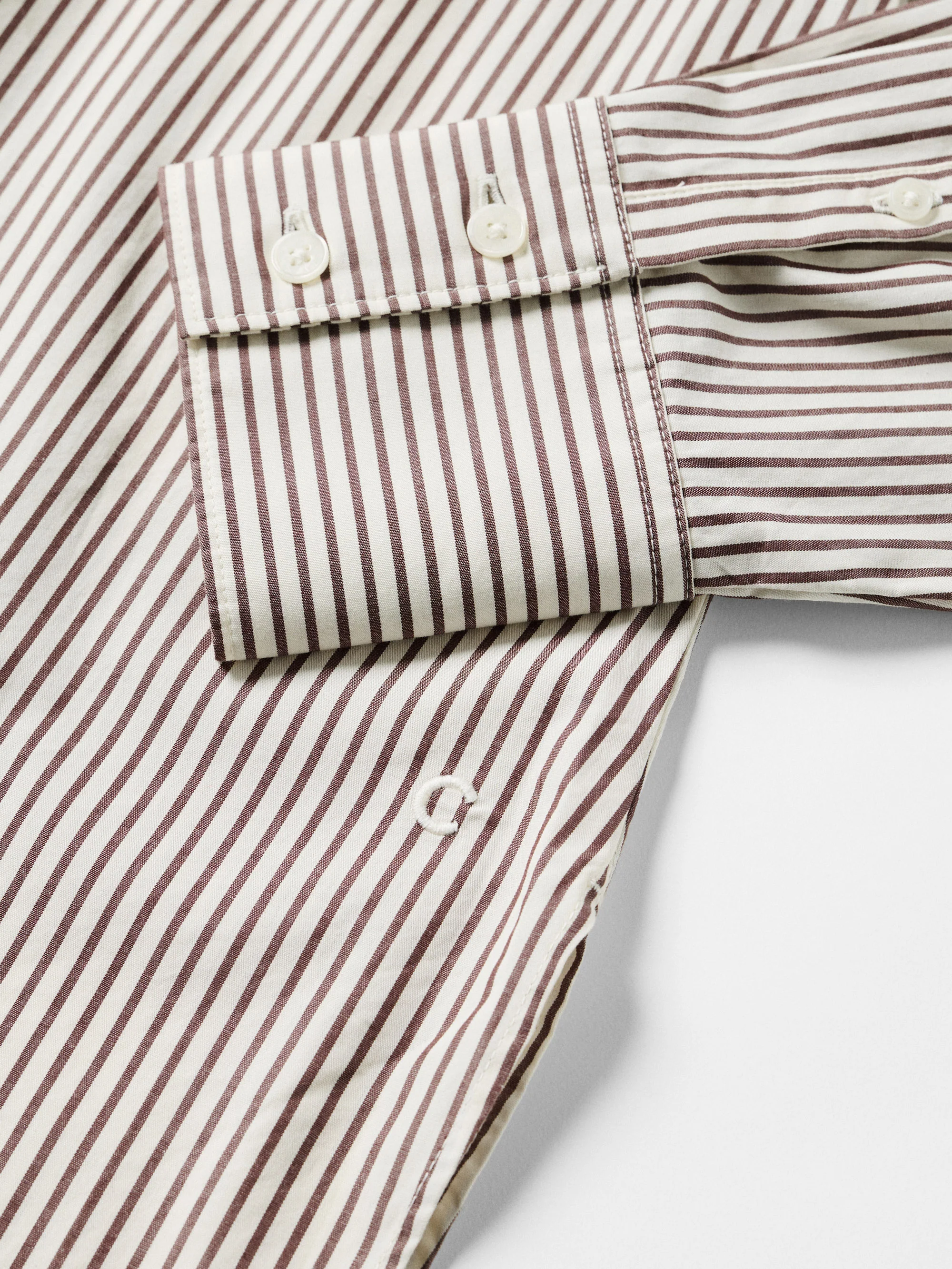 Good Earth Cotton Demi Shirt - Image 5