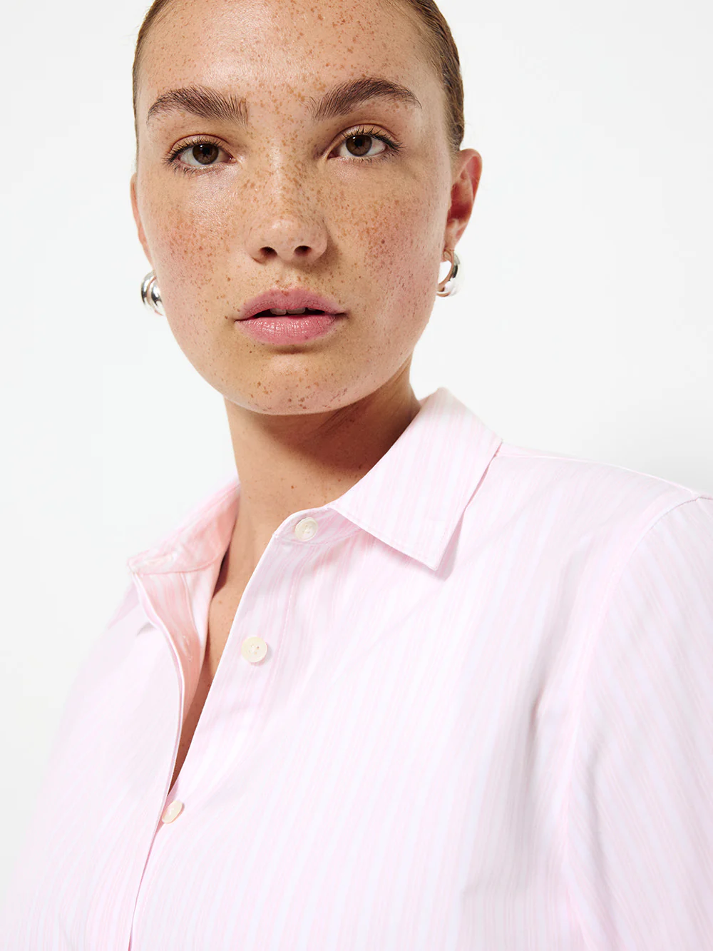Good Earth Cotton Demi Shirt - Image 2
