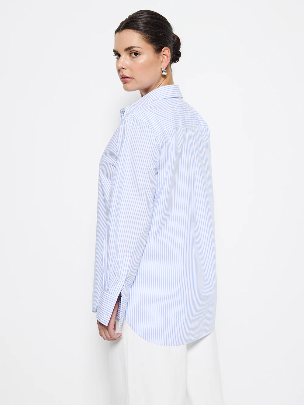 Good Earth Cotton Demi Shirt - Image 3