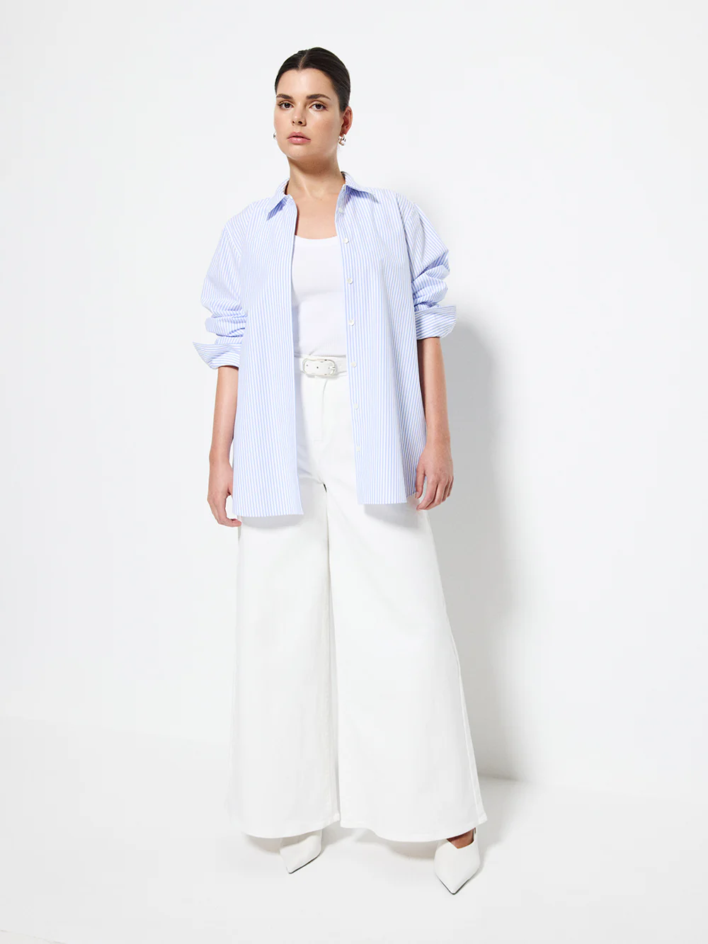 Good Earth Cotton Demi Shirt - Image 4