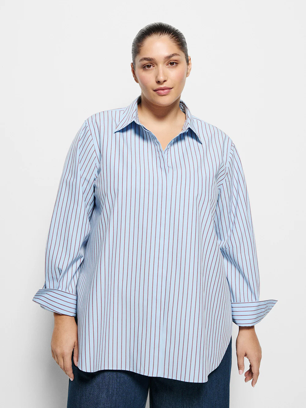Good Earth Cotton Demi Shirt - Image 6