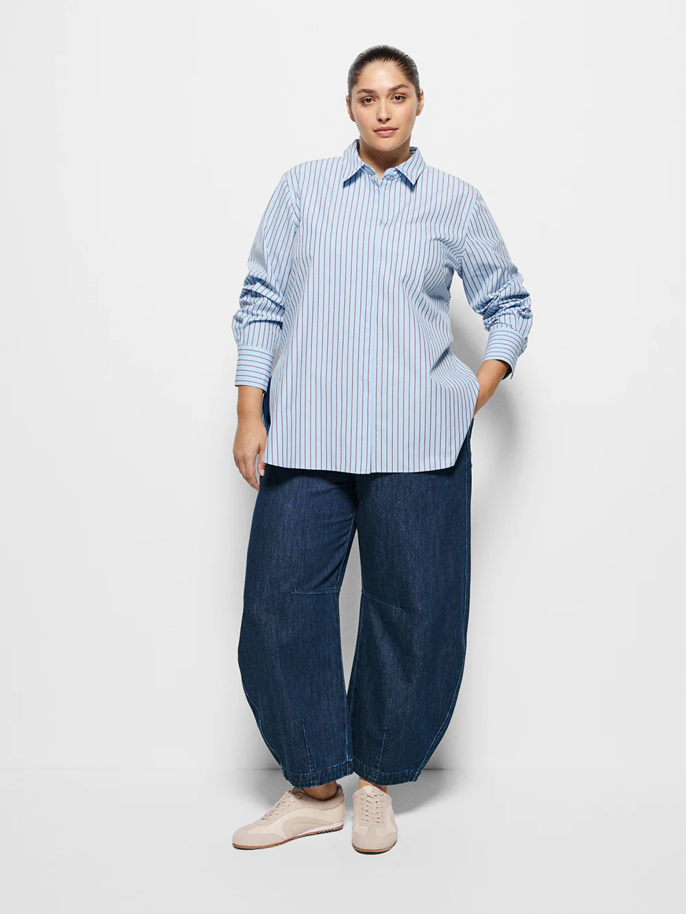 Good Earth Cotton Demi Shirt - Image 8