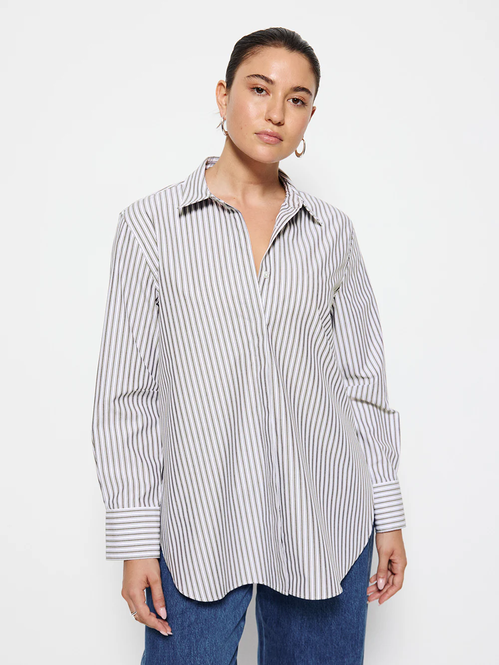 Good Earth Cotton Demi Shirt