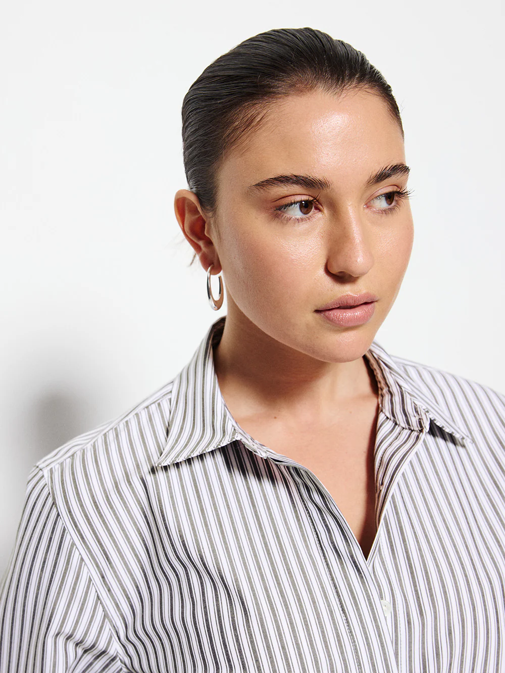 Good Earth Cotton Demi Shirt - Image 2