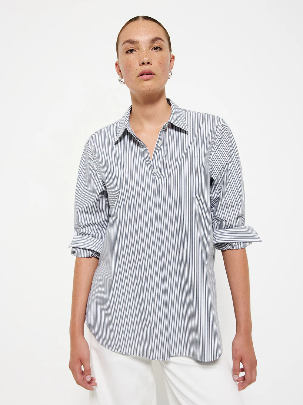Good Earth Cotton Demi Shirt
