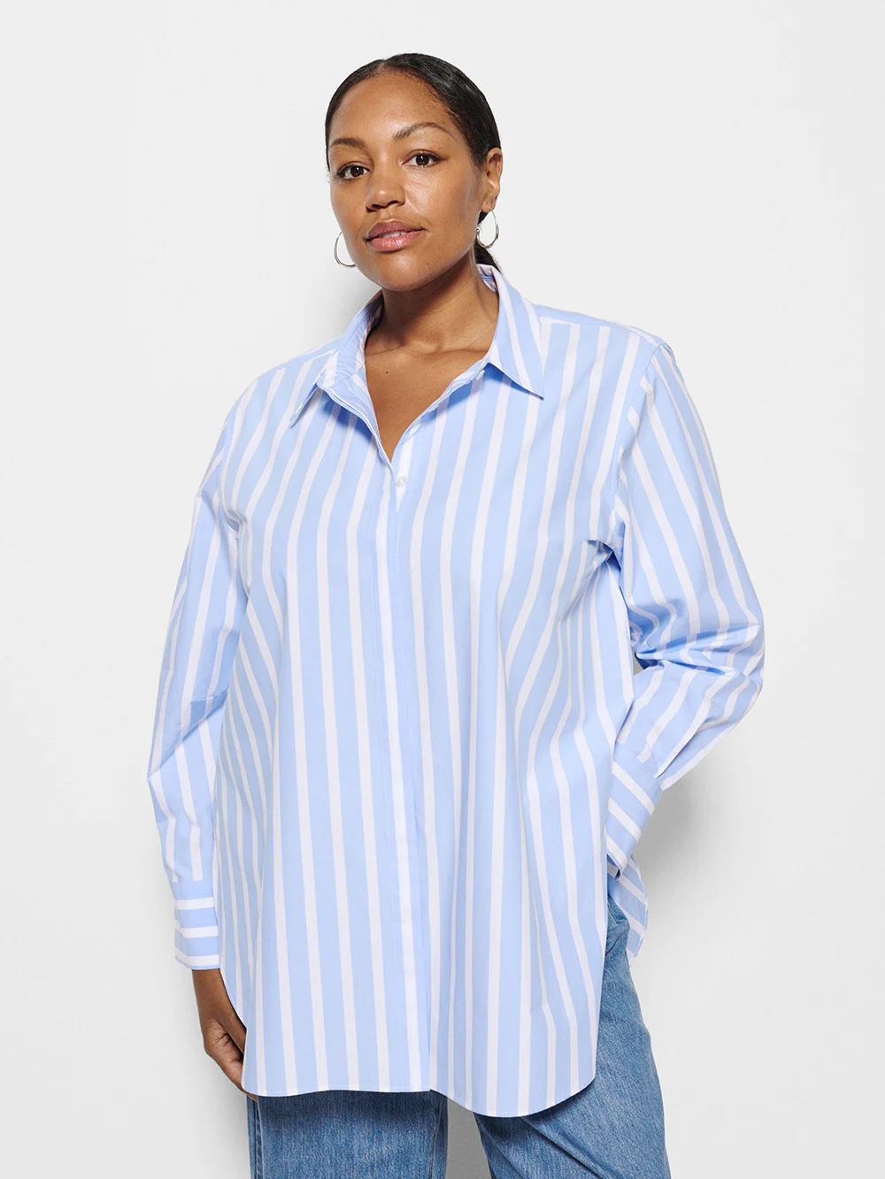 Good Earth Cotton Demi Shirt - Image 6