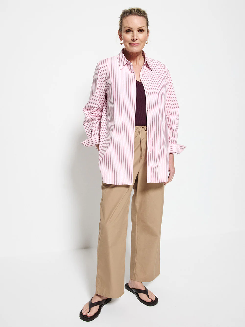 Good Earth Cotton Demi Shirt - Image 4