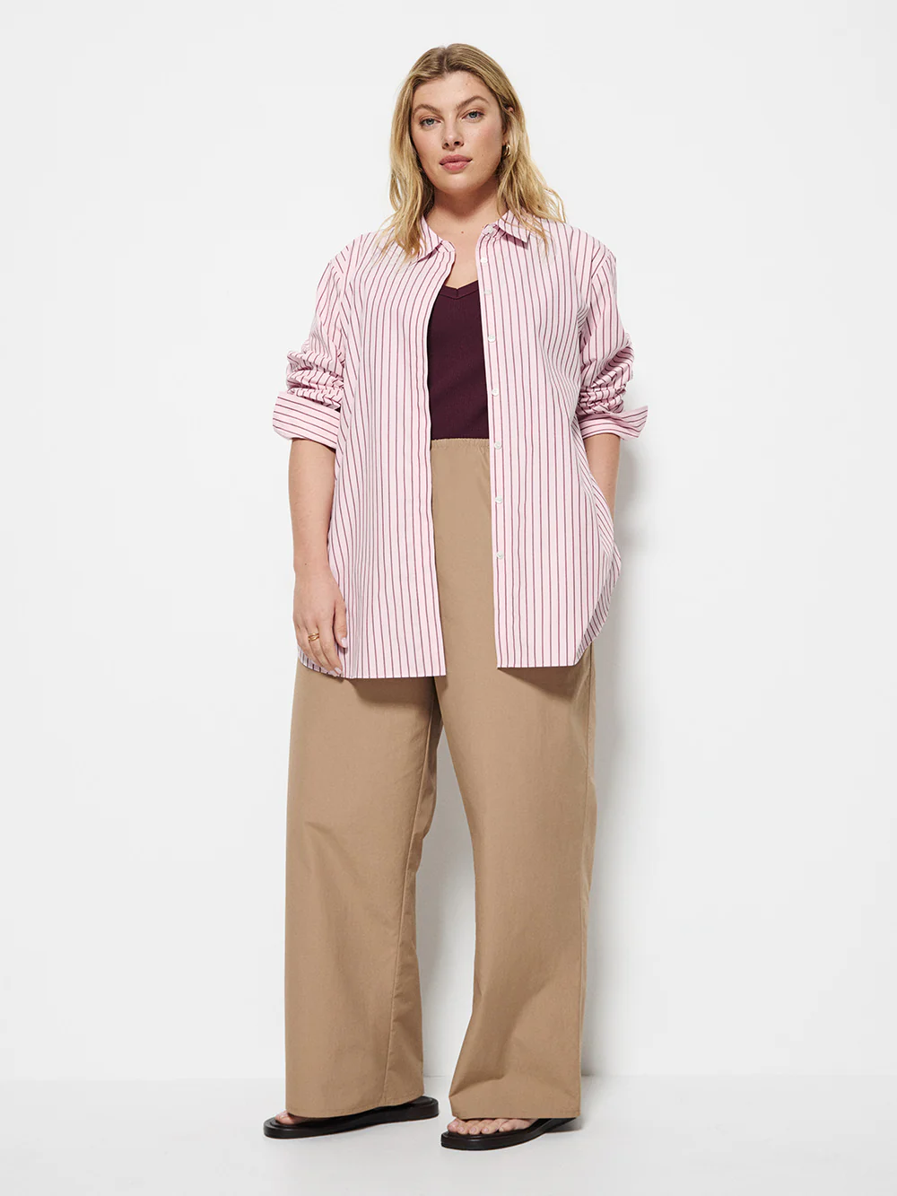 Good Earth Cotton Demi Shirt - Image 9