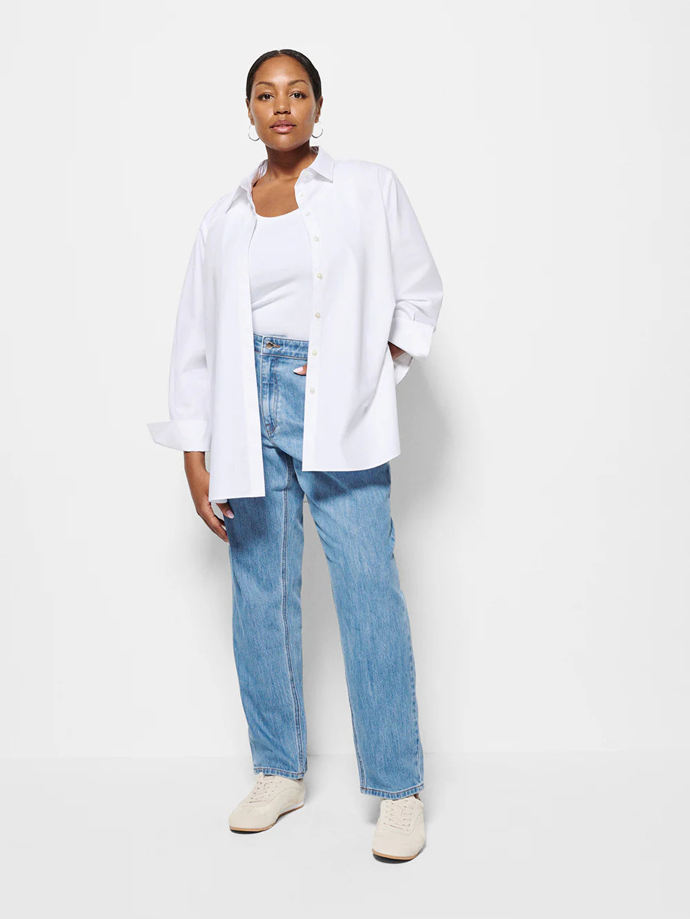 Good Earth Cotton Demi Shirt - Image 13