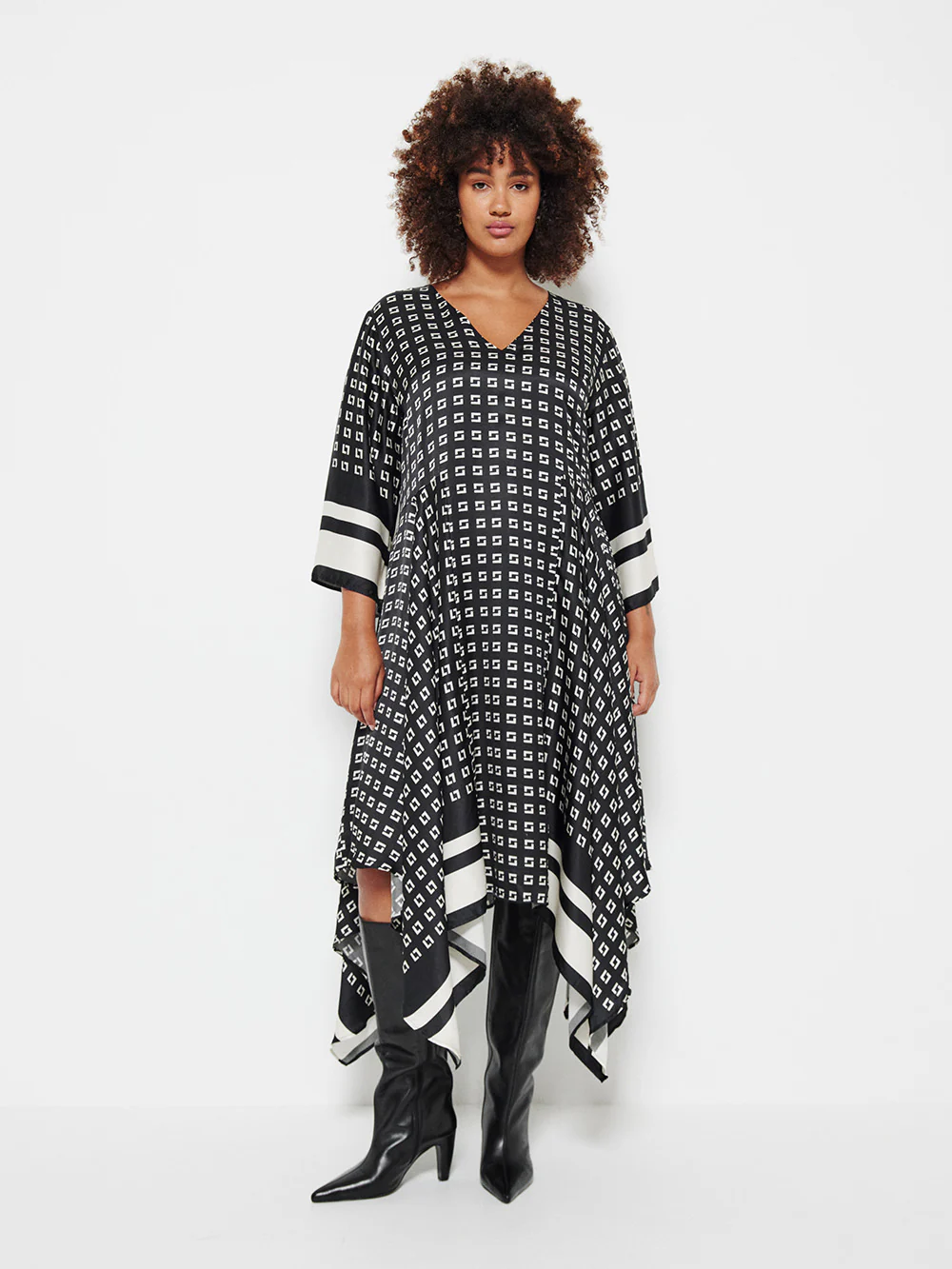 Handkerchief Hem Dress - Image 5
