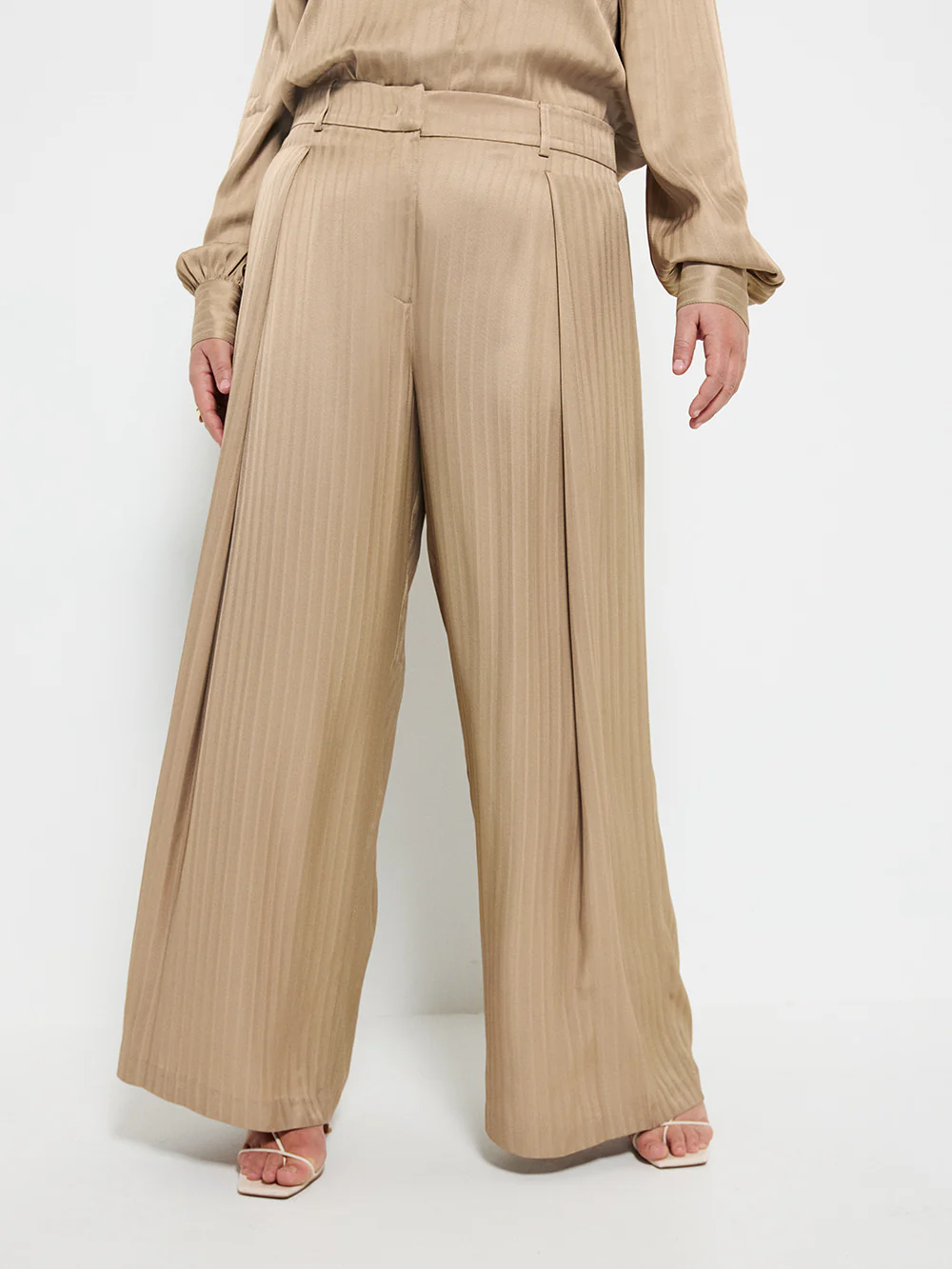 High Waist Drape Pant - Image 6