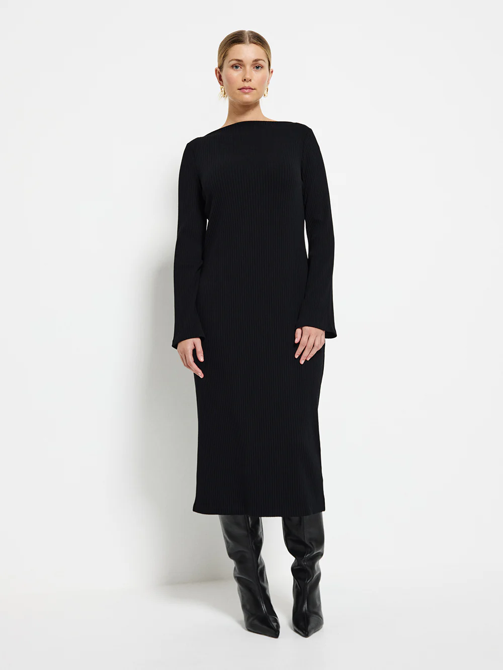 Knit Midi Dress