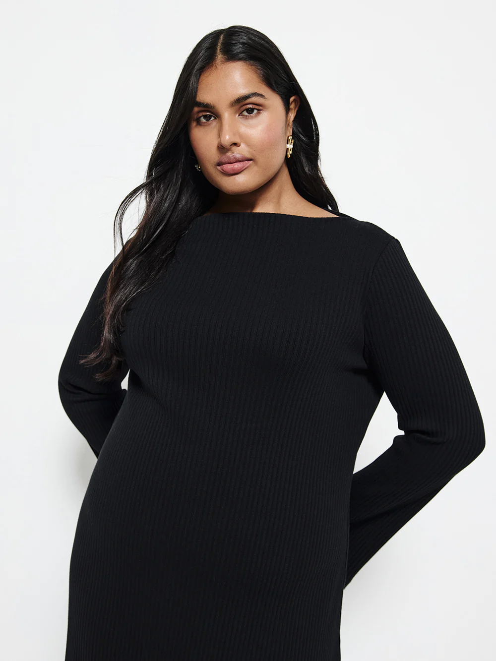 Knit Midi Dress - Image 6